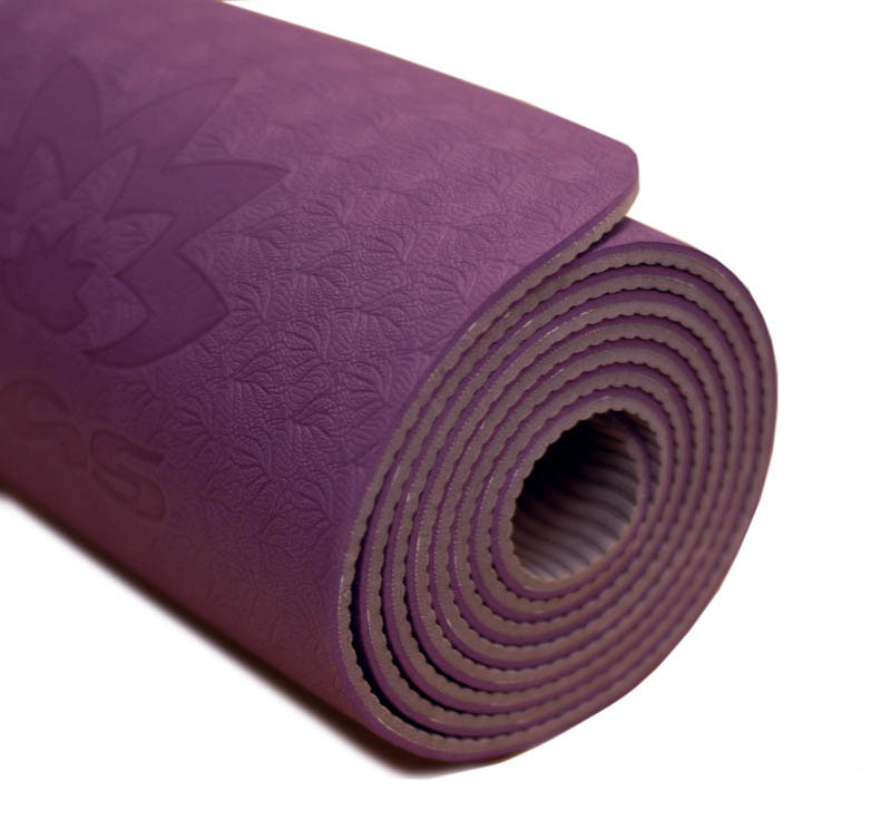 Мягкий и нескользящий коврик для йоги Shakti PRO